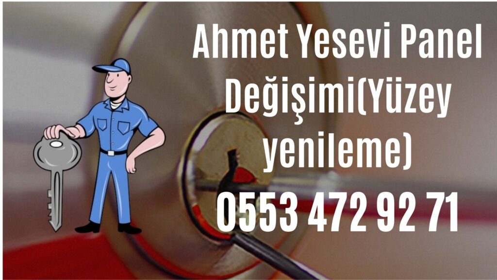 Ahmet Yesevi Panel Değişimi(Yüzey yenileme)