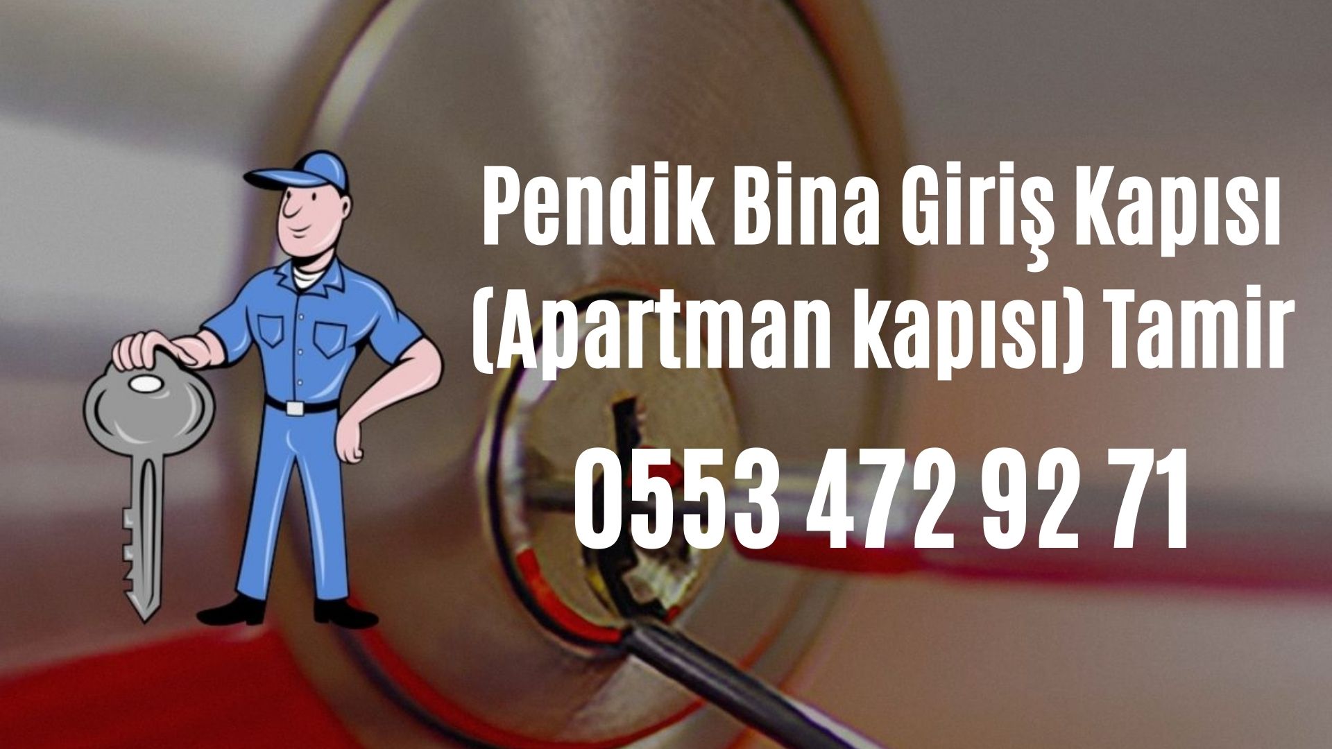 Pendik Bina Giriş Kapısı (Apartman kapısı) Tamir